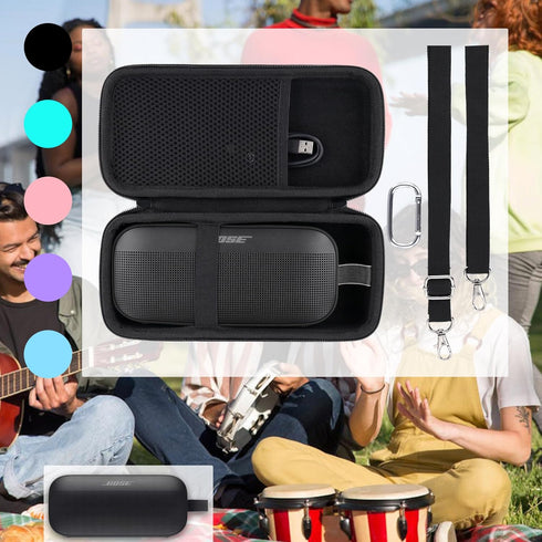 Khanka Hard Travel Case Replacement for Bose New SoundLink Flex (2nd Gen) Bluetooth Portable Speaker (Blue)