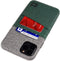 Dockem Wallet Case for iPhone 11 Pro Max: Built-in Metal Plate for Magnetic Mounting & 2 Card Slots (Green & Grey)