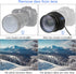 USB Fast-Warm 2in1 XL Spliceable Telescopes DSLR Camera Dew Heater, Active Lens Warmer Strap for Canon Nikon Sony.