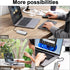Memory Stick Pro Duo Card Reader, 7 in 1 USB C Adapter for SD/TF/CF/XD/MS, Multi Card Reader for Camera & Laptop