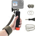 FitStill Waterproof Monopod Floating Hand Grip Snorkeling Selfie Pole Stick + Steel Cored Safety Wrist Strap for Go Pro
