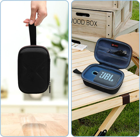 XANAD Blue Travel Protective Carrying Case for JBL Go3 / Go 3 Eco Portable Wireless Bluetooth Speaker