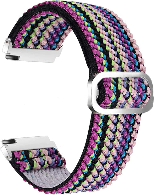 IDW13, IDW16, IDW19, IDW17 Smartwatch Bands, Lamshaw 22mm Stretch Elastics Nylon Adjustable Replacement Strap