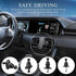 KVAEY 360 Car Phone Holder Mount, Durable Anti-Slip Car Cellphone Holder with a Metal Hook, Rotatation Elasticity