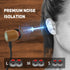 USB C Headphones for iPhone - Type C Earbuds Red Pear Wood Wired HiFi Stereo with Remote & Mic, Dark Green