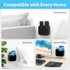TotalMount 2 3 2) Hole-Free Remote Holders Eliminate Need to Drill Holes in Your Wall (for or Remote Controls Black