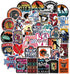 100Pcs Hockey Stickers Perfect for Water Bottle, Laptop, Guitar, Car, Motorcycle, Skateboard, Aesthetic Stickers
