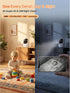 Tenda 2K 6 360 2-Way 24/7 Storage(CP3-V3.0) Indoor Security Camera for Baby Monitor, WiFi Pet/Dog Camera for Home