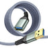 AINOPE 16FT USB 3.0 Extension Cable Type A Male to Female, High Data Transfer for USB Keyboard & Flash Drive.