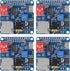 DIANN 4pcs MP3 Voice Playback Module DY-SV5W Player Music Voice Board IO Trigger