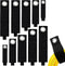 10 Pack Extension Cord Holder Organizer Heavy-Duty Hook and Loop Storage Strap for Hanging Cables, Hoses, Ropes, Tools