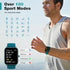 Fitpolo Smart Watch for Men Women, 1.8” Touchscreen, Bluetooth Call, Alexa Built-in, 24/7 Heart Rate, IP68 Waterproof