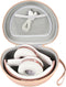 Extra Large Headphone Case for TOZO HT2, Beats Studio Pro, Beats Solo3, Picun P26, Elecder i39 and More - Rose Gold