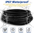 M8 5 Pin Male Socket Panel Aviation Wire, 8mm Shielded Circular Sensor Connector Cable, Outdoor Waterproof IP67