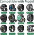 Compatible with EIGIIS KE3 Smartwatch Bands, 22mm Rugged Nylon Sports Strap with Woven Loop Design for KE2, KE3, KE5, KE6, K22, K27, K52, K55, K56, K57, DM50, HM09, I32, S35, S66 Military Smart Watch