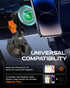 chubbycable 360 ChubbyGrip Magnetic Dash Mount Vacuum Magnetic Phone Holder for Your Car Adjustable Suction Cup Car