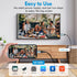 Lightning to HDMI Adapter • HDMI Cable for iPhone to TV • Compatible with iPhone 14, 13, 12, 11 with 1080P HD Display