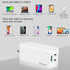 NewWay 65W 3 Port PD QC 3.0 USB-C Fast Charger - Foldable USB-C Wall Charger for Laptops, Smartphones, and iPhone 15
