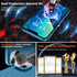 4 Pack Privacy Screen Protector for iPhone 13, 2 Pack Camera Lens Protector, 9H Hardness Scratch Resistant Tempered