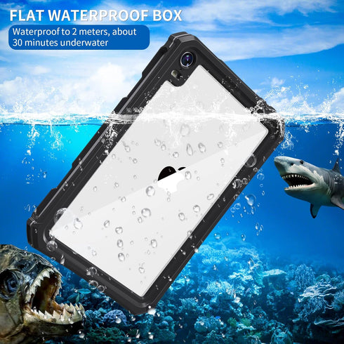AICase Waterproof Case Cover for iPad Mini 6 2021 (6th Generation) 8.3 Inch, Dustproof, Shockproof with Lanyard
