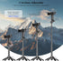 EUG-PRODUCTS 4-in-1 10m Mini Selfie Stick Tripod, Extendable Grip Phone Tripod with Detachable Remote Pocket Size, Mini