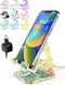 TOPGO Acrylic Cell Phone Stand, Phone Holder for Office Desk, Vanity, Kitchen Counter,