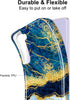 JIAXIUFEN Galaxy S21 Case, Gold Sparkle Glitter Marble Slim Shockproof TPU Cover for Samsung Galaxy S21 5G