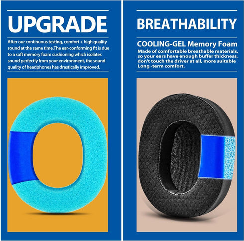 WH 1000XM5 Earpads for WH-1000XM5 by TRANSTEK, Replacement Ear Pads with High-Density Noise Isolation Foam