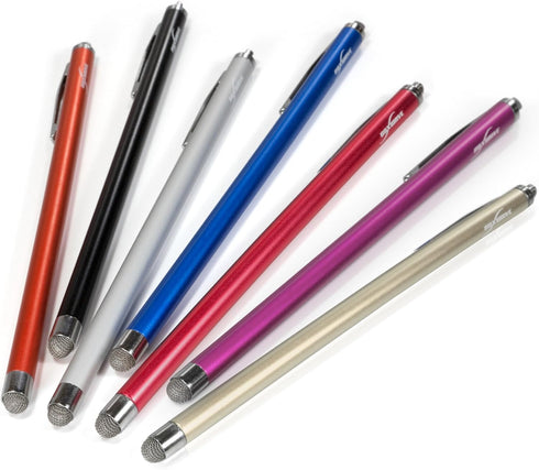 BoxWave Stylus Pen Compatible with iPad (4th Gen 2012), EverTouch Slimline Capacitive Stylus, Bold Orange