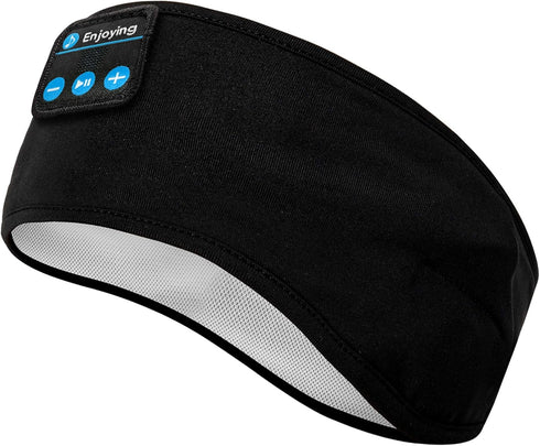 Sleep Headphones Wireless, Bluetooth Sports Headband with Ultra-Thin HD Stereo Speakers, Perfect for Sleeping, Yoga