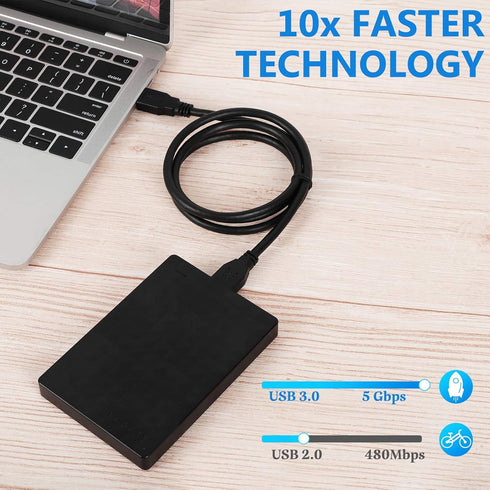 ITD ITANDA USB 3.0 Micro Cable, 3.3ft USB 3.0 A to Micro B Charger for Samsung Galaxy S5, Note 3, WD My Passport Hard
