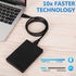 ITD ITANDA USB 3.0 Micro Cable, 3.3ft USB 3.0 A to Micro B Charger for Samsung Galaxy S5, Note 3, WD My Passport Hard