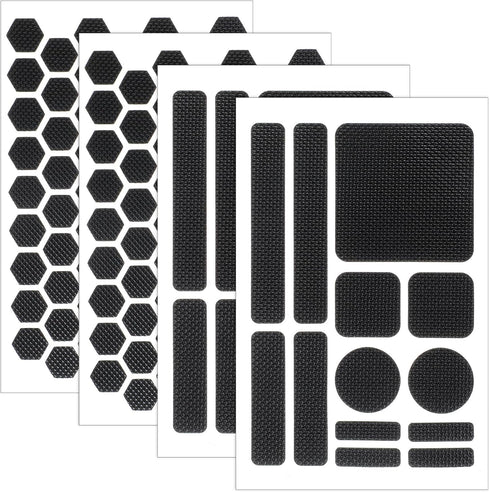 Giantree 4-Pack Anti-Slip Tape Stickers for Phones, Anti-Slip Finger Grip Stickers, Waterproof Pre-Cut