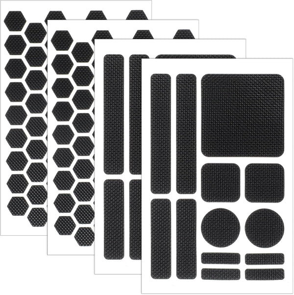 Giantree 4-Pack Anti-Slip Tape Stickers for Phones, Anti-Slip Finger Grip Stickers, Waterproof Pre-Cut