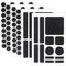 Giantree 4-Pack Anti-Slip Tape Stickers for Phones, Anti-Slip Finger Grip Stickers, Waterproof Pre-Cut