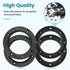 4 Inch Speaker Spacer Adapter Ring Mounting Bracket 4 PCS, Universal Fit 4 Plastic Speaker Ring Adapter