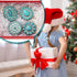 4 Pieces Turquoise Western Phone Grip Charm Teardrop Flower for Smartphones and Tablets (Classic Style)
