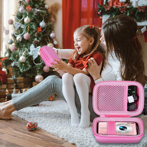 co2CREA Hard Case for Digital Camera, Compatible with VAHOIALD/IWEUKJLO/CAMKORY/BEVLXNIV Kids Video Camera