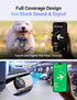 PROfezzion AirTag Holder Case with Key Ring, 3M Adhesive Mount, IPX8 Waterproof, for Keychain, Dog Collar