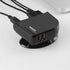 Amazon Basics 7 2.0 5V/4A Port USB Hub Tower with Power Adapter, Plug and Play, Charging Ports, Black