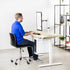 VIVO Single Monitor Arm Desk Mount, Holds Screens up to 32 Inch, Fully Adjustable Stand, White, STAND-V001W