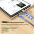 240W USB C to USB C Cable, PD 3.1 Fast Charging USB C Cable, Nylon Braided Support 20Gbps Data, 4K Video Cable for