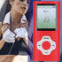 Yunseity MP3 5.0 MP4 1.8in Player, Bluetooth Player with Color Screen, Portable HiFi Sound Music Player Built in HD