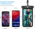 Floating Waterproof Phone Pouch with Lanyard and Armband for Motorola Moto G Power, G Stylus, G Play, Black