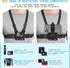 Phone Chest Strap Mount for POV/VLOG Videos, Chest Harness Holder Compatible with iPhone 13 12 11Pro Max Plus, Samsung