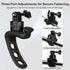 MINIFOCUS 360 GoPro/Insta360/DJI/Xtra Quick Release Flexible Camera Mount Wrap Band, Flexi Strap Mount, Bike Motorcycle
