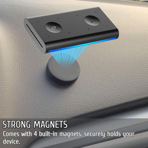 Nebudo Auto Mount for Car Magnetic Bracket Dash Stick On Holder Car Accessories, Universal Dashboard Car Mount Suitable
