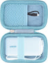 khanka Hard Case for Anker 3-in-1 Power Bank USB C Charger Block, 10,000mAh Portable Charger, Case Only (Blue)