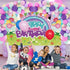 Generic 6 4ft Cute Dollhouse Backdrop Party Decoration Supplies, * Dollhouse Photo Decor Banner for Girls Baby Shower