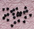 25 pcs Rubber Dust Plugs Caps 3.5 mm Small Protector Headphone Jack Dust Plug Covers for Mobile Phone Laptop Desktop Computer Earphone (Black)